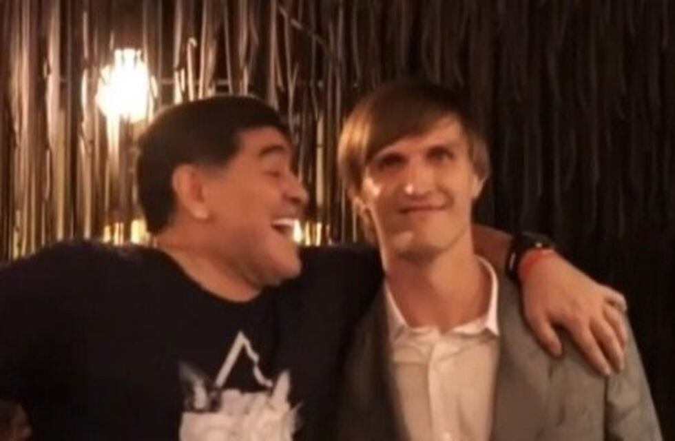 Maradona, en Rusia, habló del futuro de Manu Ginóbili en la NBA
