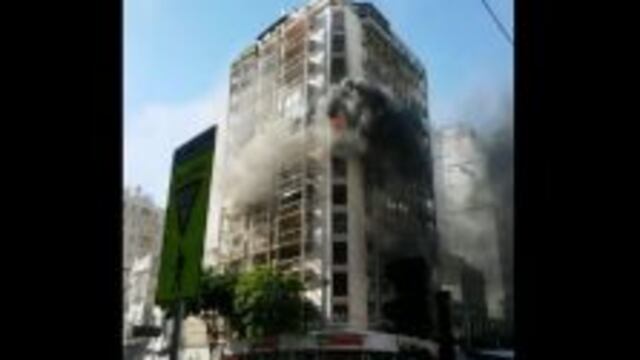 Incendio Cordoba y Pueyrredu00f3n