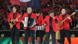 Los Palmeras hicieron uno de los shows más icónicos en una final de Copa Sudamericana.