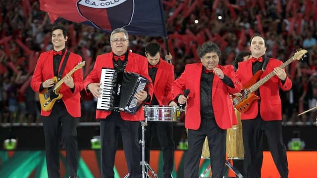 Los Palmeras hicieron uno de los shows más icónicos en una final de Copa Sudamericana.