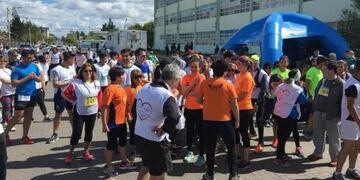 Maratón saludable en Río Gallegos