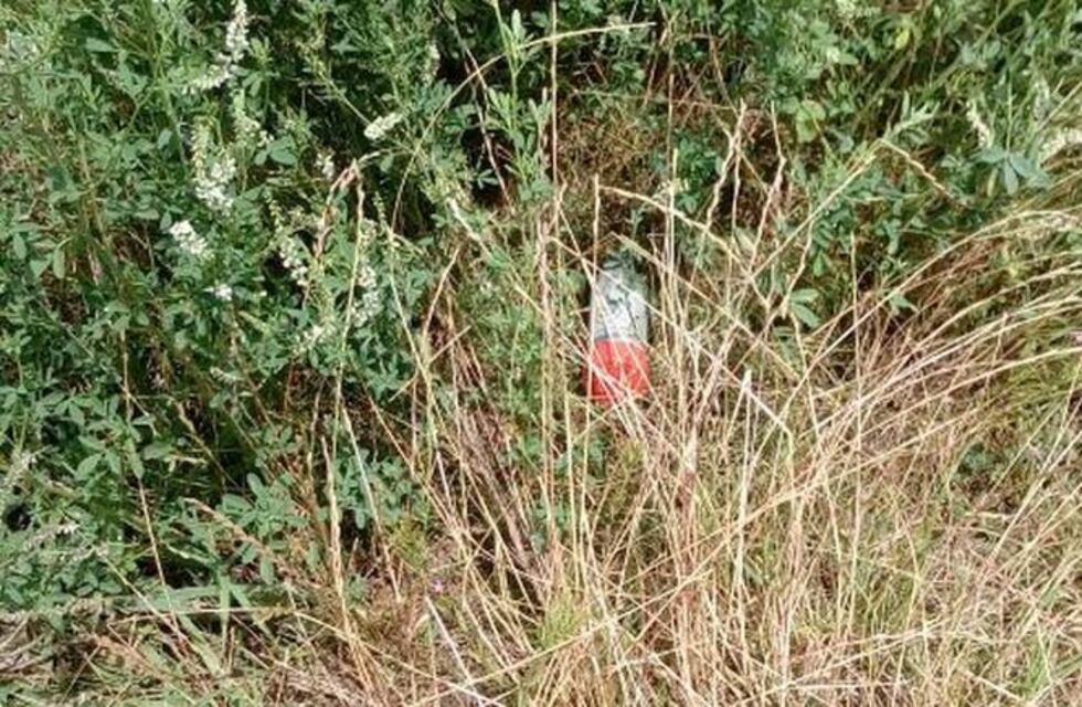 Conmoción en barrio 12 de Marzo por una granada activa en la vía pública