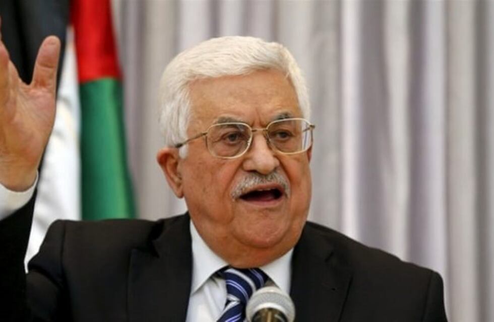 El presidente palestino repudió la declaración de Donald Trump