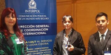 Entre Ríos en la conferencia global de Interpol\nCrédito: Gob\u002EER