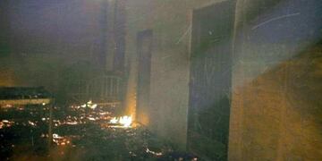 El incendió consumió todo y provocó la muerte del niño de 3 años\u002E