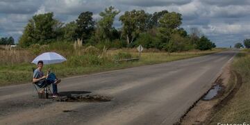 Ingenioso reclamo: hizo \