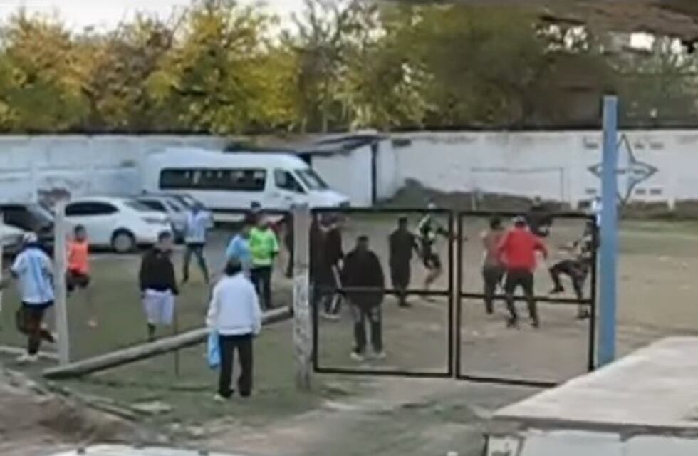 Violencia en el fútbol local