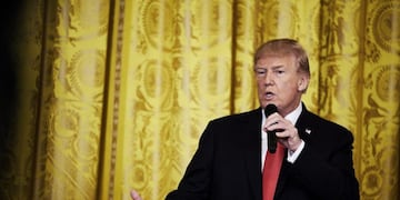 El presidente estadounidense Donald Trump