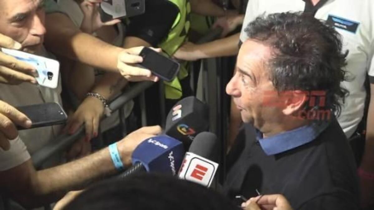 A pleno\u002E El Sapito está en un gran momento y Olave lo destacó\u002E