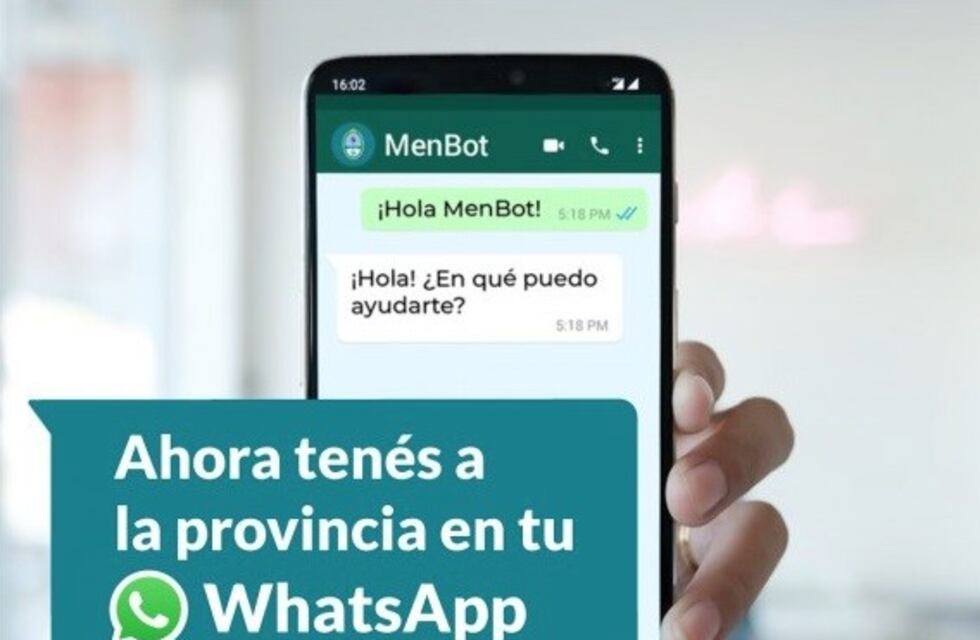 El Gobierno de Mendoza lanzó MenBot para consultas sobre coronavirus