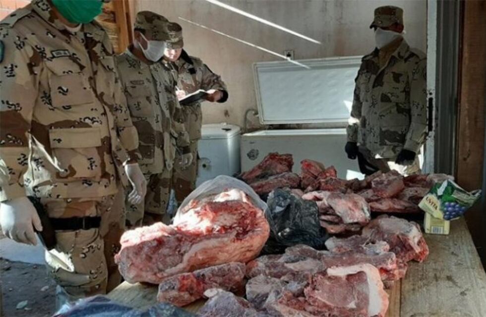 Decomisan importante cantidad de carne que era vendida a través de Facebook