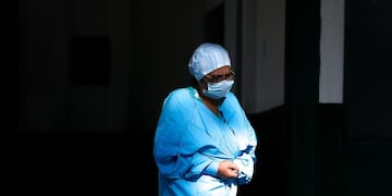 El Gobierno puso en marcha un plan nacional de cuidados para los trabajadores de la salud\u002E (EFE)