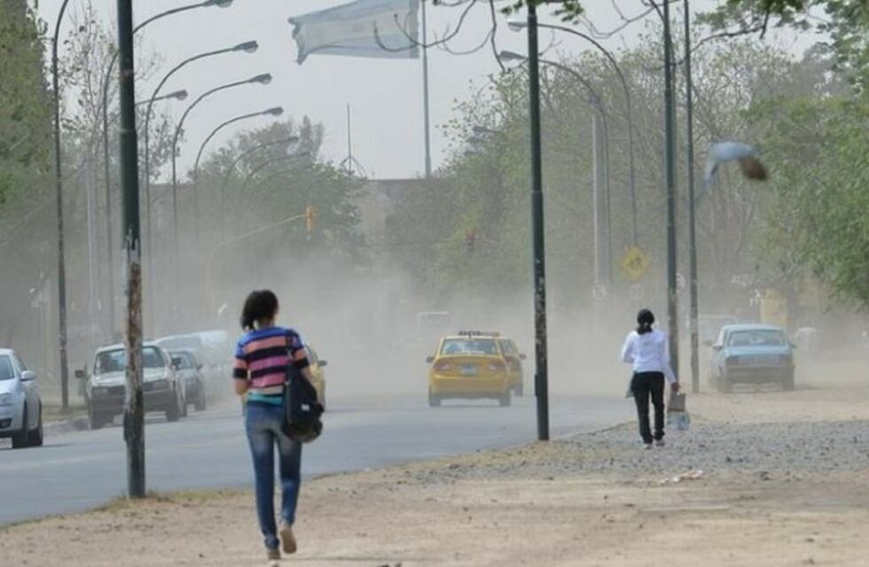Alerta por vientos fuertes con ráfagas para Córdoba