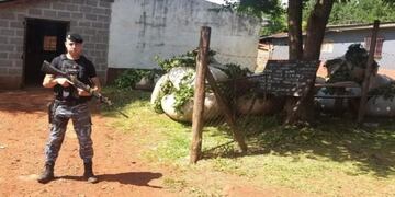 Detuvieron a tres hombres con 1700 kilos de yerba robada