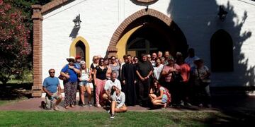 Familias visitan el seminario de San Rafael