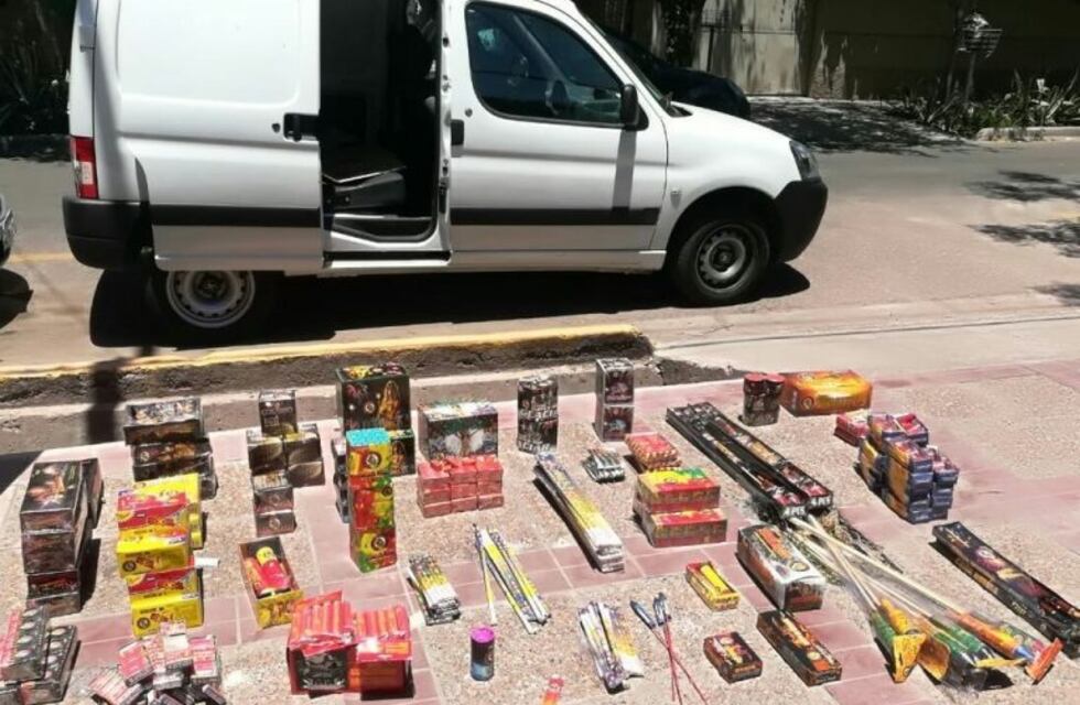 Se secuestraron más de 600 kilos de pirotecnia durante las fiestas