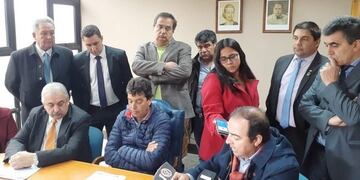 Dirigentes adolfistas\u002E Foto: La Gaceta Digital