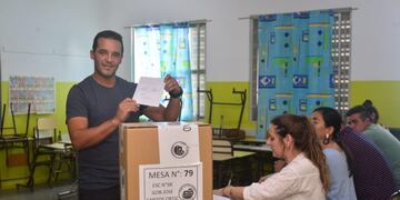 Sergio Tamayo votó