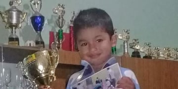 Con el apoyo de la Legislatura, Lautaro se recupera de un tumor\u002E (Twitter)