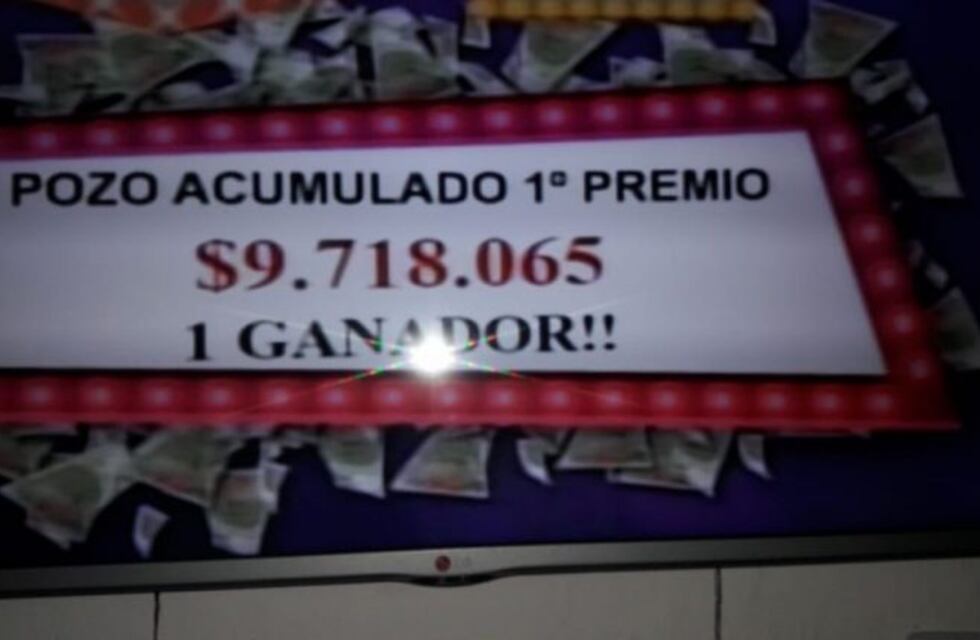 Un apostador de Candelaria se alzó con un premio de casi 10 millones de pesos este lunes
