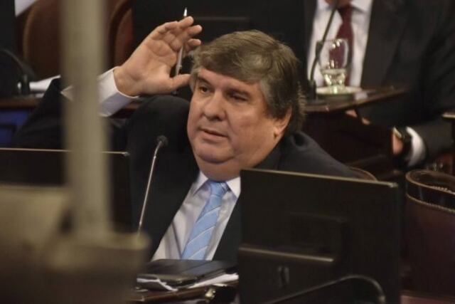El senador, José Mayans, marcó diferencias con varios proyectos del oficialismo