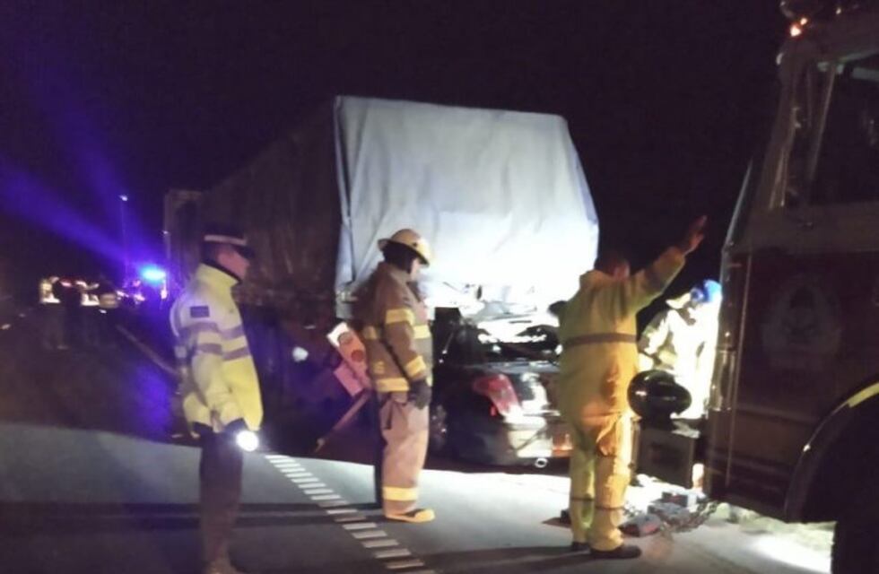 Conductor murió tras chocar con un camión sobre la autopista a Santa Fe