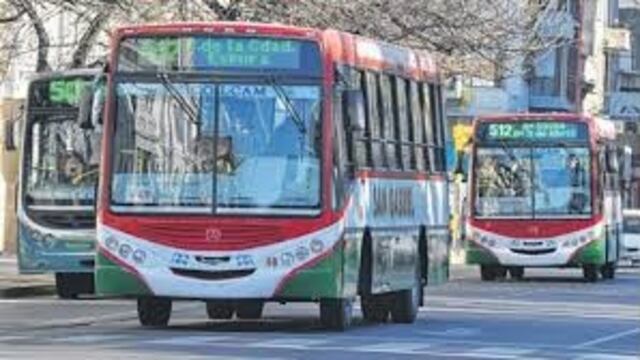 Paro de colectivos en Bahía Blanca