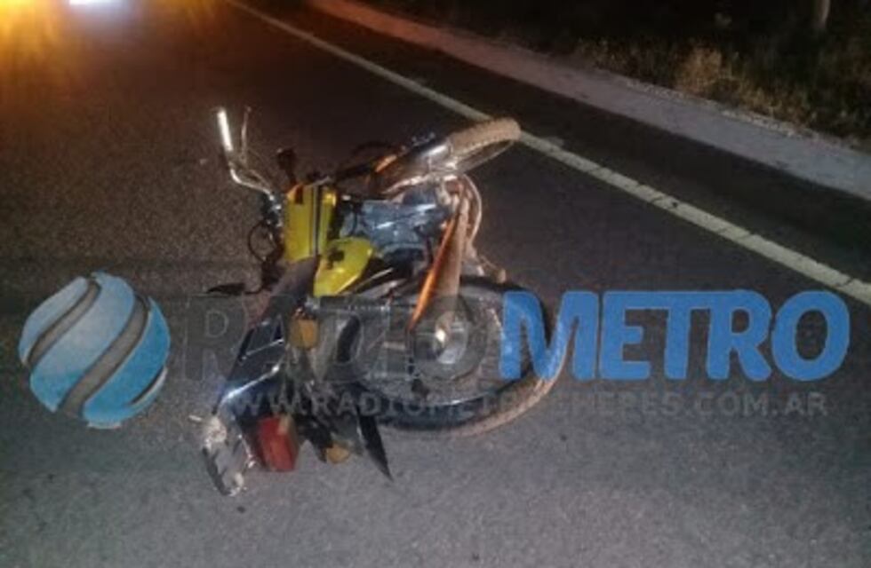 Murió otro motociclista tras accidentarse en el interior