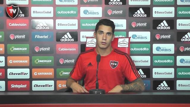 Franco Escobar, defensor de Newell's Old Boys\u002E