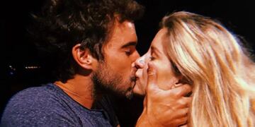 Laurita Fernandez corrió 10 kilómetros junto a Nicolás Cabré y lo celebró con un beso apasionado