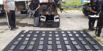 Se concretó en Alto Comedero un importante procedimiento, con la incautación de 76 Kg de cocaína de máxima pureza, valuada en aproximadamente 22 millones de pesos\u002E