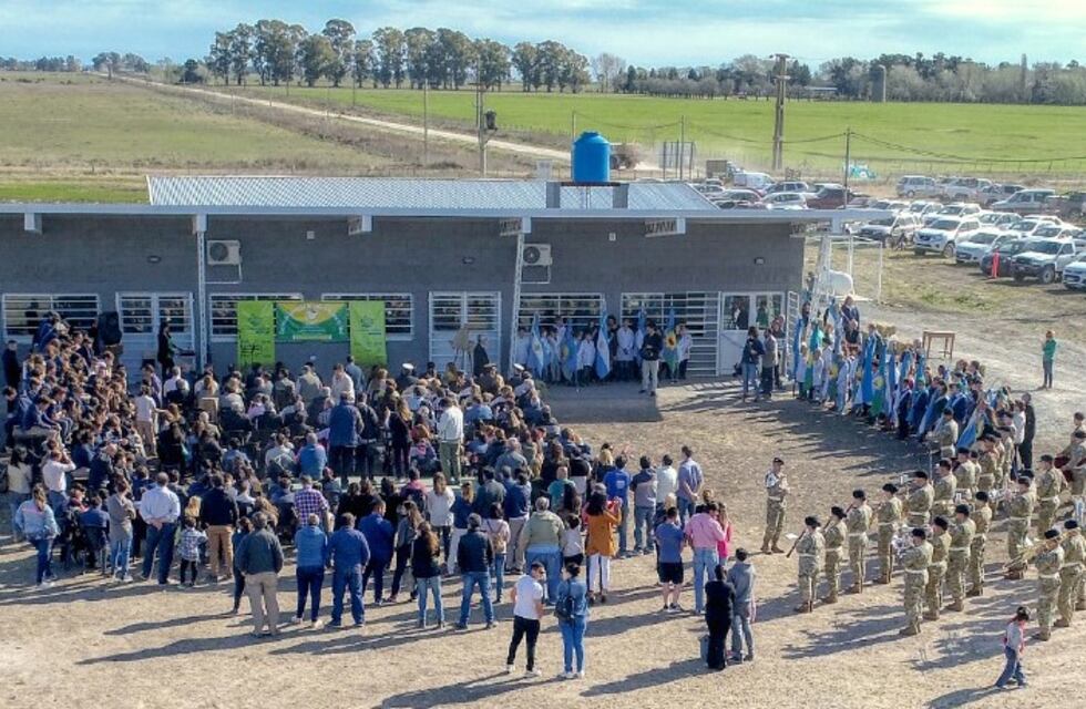 Se inauguró la nueva sede de la escuela agraria