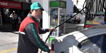 Nicolás en plena tarea (El Diario)