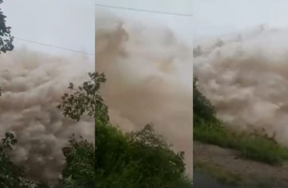 Abrieron las compuertas del dique El Cadillal