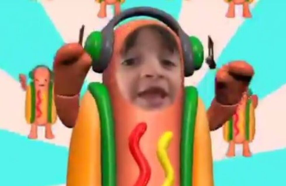 Al grito de "¡Soy un pancho!" Thiago y Mateo Messi cantaron frente a cámara y divirtieron las redes