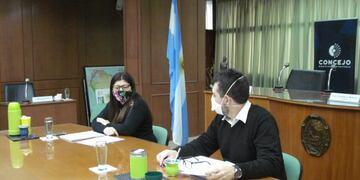 Cecilia Gallardo y Germán Bottero