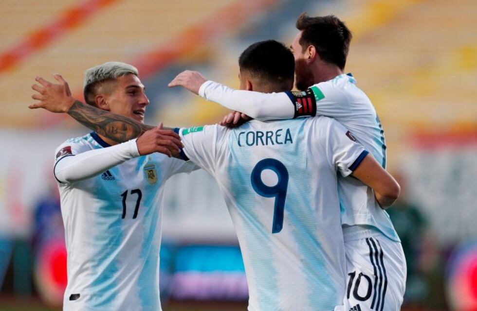 La Selección Argentina se lo dio vuelta a Bolivia en la altura La Paz