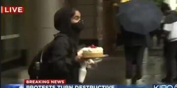 En medio de las protestas contra el racismo en EEUU, se robó una cheesecake