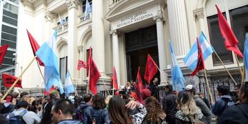 Concentracion en el centro porteño