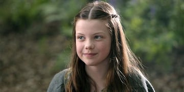 En la saga "Crónicas de Narnia", Georgie Henley interpreta a Lucy.
