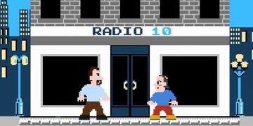 La pelea entre Baby Etchecopar y Roberto Novarro tiene su propio videojuego