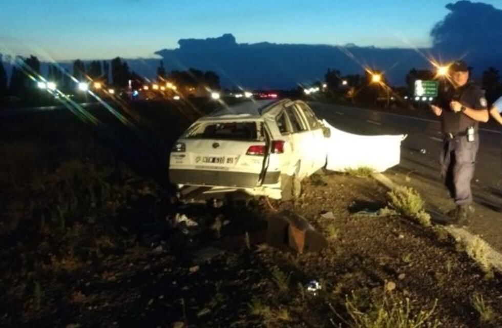 Tremendo accidente sobre la ruta 7