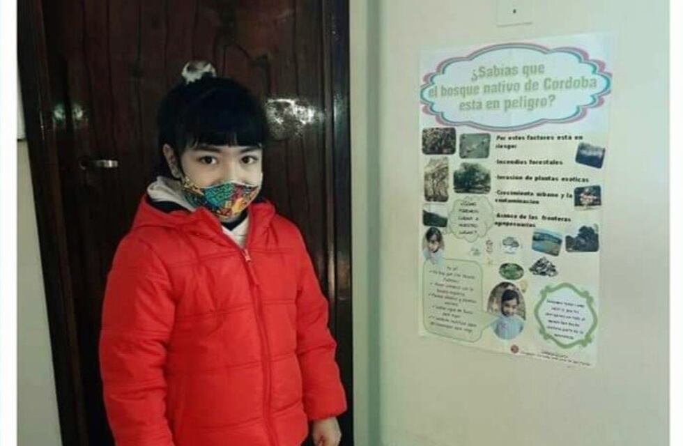 Giuliana, la niña que pidió hablar con autoridades por su "campaña de protección del bosque nativo"