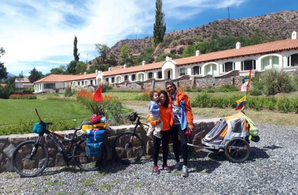 Luego de 2 años, familia ciclista está muy cerca de cumplir su sueño