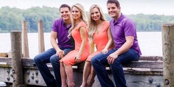 Mellizos se casan con mellizas y esperan hijos para la misma época (Web)