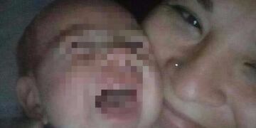 Carla Bogni había llevado al pequeño Camaro a un centro de salud en La Gallareta\u002E (Facebook)