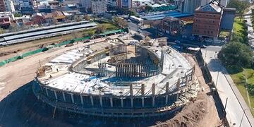 Murió un obrero de la construcción en la obra de la nueva Legislatura de Córdoba\u002E