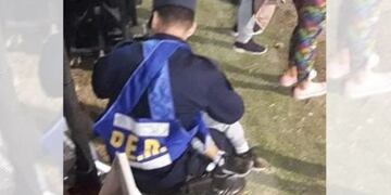 Niño extraviado contenido por policía en Victoria