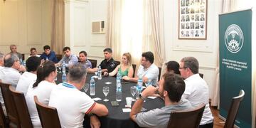 Reunión por seguridad entre el CCIRR, la URV y la Municipalidad (Prensa CCIRR)