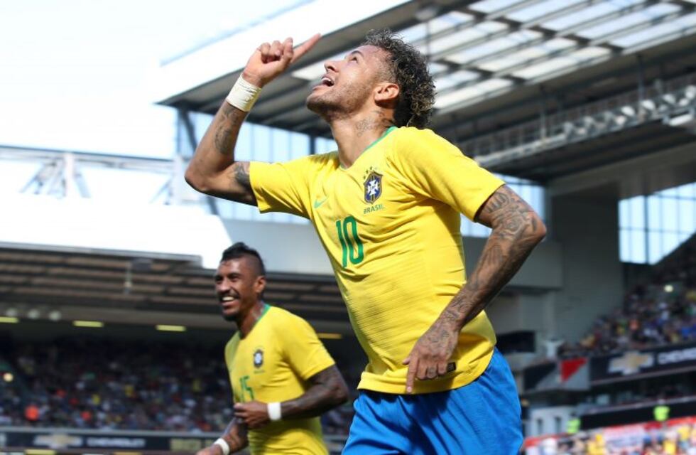 Brasil le ganó a Croacia 2 a 0, con gol de Neymar, que volvió de su lesión